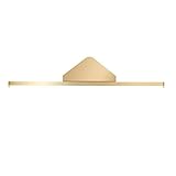 XGJJ Spiegelleuchten Led Spiegel Vordere Lichter, Einfache Villa Apartmenthotel Luxus Goldene Dressing Tisch Make-up Beleuchtung Augenschutzlampe Wandleuchte(41CM, Three Color Light)