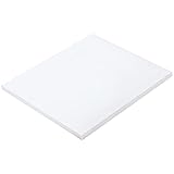 sourcing map UHMW Hartkunststoffplatte aus Polyethylen mit ultrahohem Molekulargewicht, 30,5 x 30,5 x 83,5 cm, Weiß für DIY Tischsägen und Z