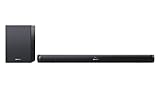 SHARP HT-SBW202 2.1 Soundbar (200 Watt) mit drahtlosem Subwoofer (USB, HDMI, Bluetooth) [Modelljahr 2021]