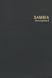 Sambia: Liniertes Journal auf 110 Seiten für Reisen Entdecken und Erleben | Geschenkidee für Reisende und Ab