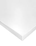 vabo Schreibtisch-Platte - Kratzfeste Tischplatte - bis zu 120 kg belastbar - moderner Büro-Tisch Aufsatz mit Laserkante - 160x80x2,5 cm - Weiß