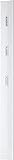 Germania 3255-84 Garderobenpaneel mit ausklappbaren Kleiderhaken Colorado in Weiß Hochglanz, 15 x 170 x 4 cm (BxHxT)