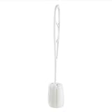 LEIGE Bürste Kindermilch Fütterung Reinigungsbecher Pinsel mit Griff Haushalt Küche Reinigungsutensilien Pinselbecher (Color : White, Size : As The Picture Shows)