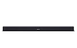 SHARP HT-SB140 MT 2.0 Slim-Soundbar (150 Watt) mit Stereo-Sound (HDMI, Bluetooth) [Modelljahr 2018]