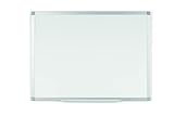 BoardsPlus Magnetisches Whiteboard 60 x 45 cm, Mit Aluminiumrahmen und Stifteablage, Tocken Abwischbar, Wiederbeschreibb