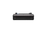 HP DesignJet T230 Großformatdrucker, 24 Zoll, bis zu A1, mobiles Drucken, Wi-Fi, Gigabit Ethernet, Hi-Speed USB 2.0, 1 Jahr Garantie (5HB07A), Schw