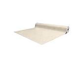 Hochwertiger PVC Bodenbelag Meterware - TURVO Grau-Beige, Stein Ibiza, 2,00m x 3,00m, Rutschhemmende Oberfläche, Helle Beton-Optik Desig