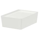 Ikea Kuggis Box mit Deckel weiß 202.802.07 Größe 7x10 1.4x3 1.4