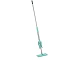 Leifheit Bodenwischer Piccolo micro duo mit leichtgängiger Auspressmechanik am Stiel, kleiner Schrubber für alle Böden, Wischer mit 27 cm Wischb