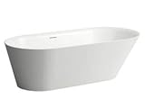 Laufen Mineralguß Badewanne Kartell freistehend 1715x815x520 mm, weiß