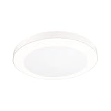 Paulmann 94528 LED Außenleuchte Deckenleuchte Circula mit Dämmerungs-/Bewegungssensor IP44 rund incl. 1x14 W Warmweiß Beige Kunststoff 3000