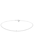 Elli Halskette Damen Choker Herz Liebe in 925 Sterling Silb