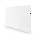 eVARMO airstream smart Elektroheizung zur Wandmontage/Konvektor Heizung/energiesparend und ultraflach/Elektrische Heizung mit 1200 Watt/Wandheizung elek