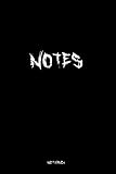 Notes Notizbuch: Notizbuch, Graffiti, ausgefallen, schlicht, einfach, schwarz, weiße S