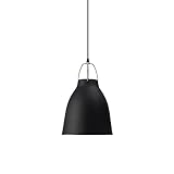 Xungzl Zylindrische Form Dekoration Anhänger Beleuchtung Schwarzes Finish Mit Griff Hängende Lichter Metall Aluminium Material E27 Basis Kronleuchter Schlafzimmer Nachttischlampe L