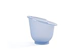 Doomoo Basics – Shantala Blue Baby-Badewanne für Neugeborene – Ergonomische Babywanne zum Sitzen von 0 bis 6 Monate – Badeeimer mit hohen Wänden für ein Rundum Geschütztes Gefühl – Speichert W