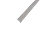 Treppenkantenprofil selbstklebend Dalsys Silber 25x20mm x 1,35m,