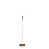 SFF Lampenschirm Floor Lamp Nordic LED Wohnzimmer Stehende Beleuchtung Moderne Bodenlichter Home Beleuchtung Holz Deko Lesicks Schlafzimmer Bodenlampen Stehlampe Arc (Color : B)