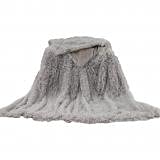 POHOVE Kunstfell-Zotteldecke, superweich, warm, flauschig, für Einzel-/Doppelbett, für Bett oder Couch, Sofa, 200 x 160 cm, 119 x 81 cm, 160 x 130