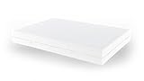 Hilding Sweden Essentials XXL (ca. 26 cm Höhe) Komfortschaum Matratze, 90 x 200 x 26 cm, mit orthopädischem 7-Zonen Schnitt (H3 – H4) XXL, für alle Schlaftypen, Bezug bei 60°C waschb