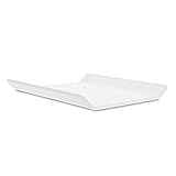 2 Stk. Zahlteller, Cash-Tray, Wechselgeldschale, Kassierteller als Bezahlteller aus satiniertem PLEXIGLAS® für eine kontaktlose Bezahlung am Verkaufstresen im Kassenbereich oder im Restaurant, Café