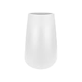 Elho Pure Cone High 45 - Blumentopf - Weiss - Drinnen & Draußen - Ø 43 x H 66.3