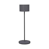 Blomus - Mobile LED-Leuchte - Lampe - 3.0 Satellite - Aluminium - Indoor/Outdoor - warm Grey/grau - 35,5x11 cm, 66126, weiß