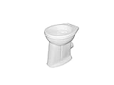 TrendLine Stand-Flachspül-WC Alpha weiß erhöht 47,5 x 35,5 x 49,5 cm Keramik