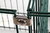 Eckverbinder Doppelstabmatten - Hochwertige Zaunverbindung aus rostfreiem Edelstahl - Verbinder Doppelstabmatte - Stabmattenzaun Befestigung für diverse Zäune geeignet (3)