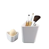ZRYYD Multifunktionale Make-up Pinsel Eimer Speicherrohr Desktop-kosmetischer Bürsten-Augenbraue-Bleistift-Aufbewahrungsbehälter-Verfassungs-Bürsten-Organisator Bürsten-Verfassungs-Speicher ist geeig