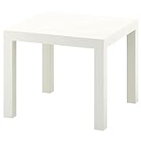 Ikea Lack Beistelltisch weiß, Holz, White, 45 x 55 x 55