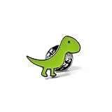Brosche, Cartoon-Dinosaurier, Brontosaurus, Brosche, Knopfnadeln, Jeansjacke, Rucksack, Anstecknadel, Tierschmuck, Geschenk für Jung