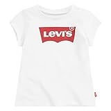 Levi's Kids Mädchen Sportswear Logo Tee 9e8568 T Shirt, Red White, 16 Jahre EU