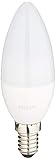Philips LED Lampe ersetzt 40 W, E14, warmweiß (2700K), 470 Lumen, Kerze, Doppelpack