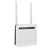 WiFi Router 4G LTE WiFi Hotspot Dual Band Outdoor CPE Router Unterstützung LTE FDD/TDD Work Travel Router mit SIM-Kartensteckplatz Kompatibel für Android für Windows XP 7 8.1 10(500Mbps (CP10))