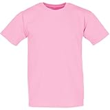 Fruit of the Loom - Classic T-Shirt 'Value Weight' M,Light Pink