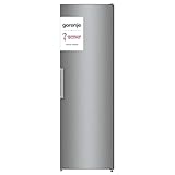 Gorenje R6192FX Kühlschrank / Höhe 185 cm / Kühlen: 368 L / Dynamic Cooling-Funktion / 7 Glasabstellflächen, Silb