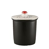 Pfeiffer-Gerhards Keramikmanufaktur Rumtopf Punti - Moderner Rumtopf 3 Liter Volumen - Keramiktopf (19 x 19 x 23cm)