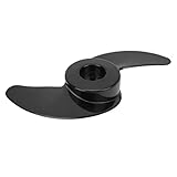 Außenbordpropeller, Kunststoffpropeller Elektrische Trolling-Motorteile Hoher Schub Korrosionsbeständig für 50lb 60lb 68lb 88lb 12V 24V M