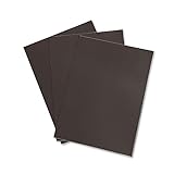 ZADAWERK® Magnetfolie - 1,2 mm - DIN A4-3 Stück - selbstklebend - schw
