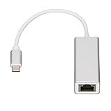 USB C Ethernet Adapter, Smart Chips Stabile fließende Übertragung Ethernet Adapter High Definition für S9 für Pro für S8(100 Billionen)