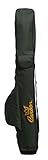 Carson Deluxe Angelrutenhalter mit Tasche von 135 oder 160 cm, für 6 bis 7 Bolognesi-Ruten, fester Boden mit Anti-Grundierung MF-3000/1, robustes Material, Farbe Grü