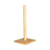 OYUEGE Papierhandtuchhalter Theke Holz Theke Slim Papierhandtuchhalter Ständer Spender Küchenhelfer Bauernhaus Papierhandtuchhalter für Küche Esstisch Wohnzimmer Wohnkultur quadratisch S