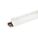DQ-PP 3m WINKELLEISTE | Arabeske Weiss | 23 x 23mm | PVC | GRATIS Schrauben | Küchenleiste Arbeitsplatte Abschlussleiste Leiste Küche Küchenabschlussleiste Wandabschlussleiste Tischp