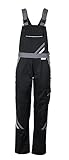 Planam Highline Damen Latzhose schwarz Schiefer Zink Modell 2719 Größe 38