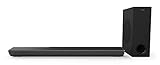 Philips Bluetooth Soundbar PB603/10 TV Soundbar (Bluetooth, Dolby Atmos, 300 W, Kabelloser Subwoofer, HDMI ARC, USB) Schw