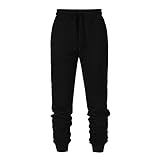 SSLLH Herren Sweatpants Regular Fit Stretchhosen Leichte Comfort Trainingshose Lange Sport Atmungsaktive Jogginghose mit Kordelzug Weich Jogger Shot Sport Trekkinghose für Männer Mode F