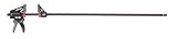 kwb 928960 Einhand-Zwinge Spann- und Spreiz-Zwinge, Spannweite 600 mm, Spanntiefe 85 mm, zum Halten, Klemmen, Verleimen u. Sp