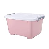 CZFSKCZ Große Aufbewahrungsbins Boxen, toll für Kleidung, Decken, Kleiderschränke, Schlafzimmer und mehr, (blau, grün, rosa, lila), Größe: 40 * 28 * 20 cm, 55 * 41 * 32