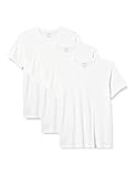 Calvin Klein Unisex S/s Crew Neck 3pk Hemd, Weiss, L (3er Pack)